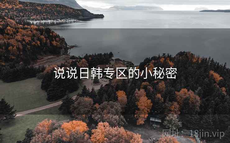 说说日韩专区的小秘密